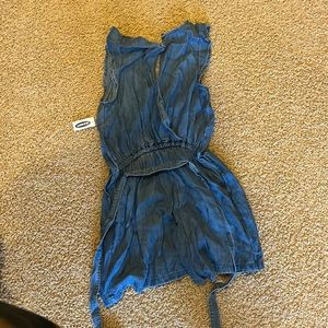 old Navy Jean Romper